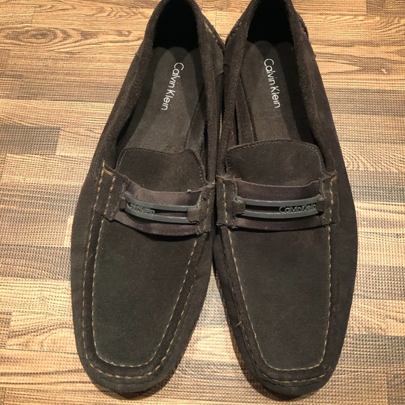 Calvin Klein Men's Miden Suede Brown Loafer 11M - Picture 8 of 8